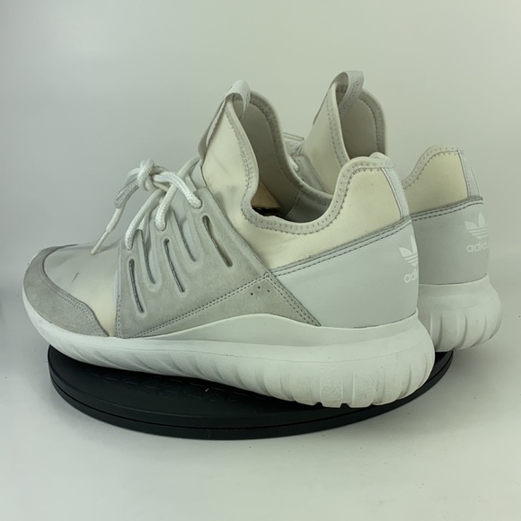 Adidas Originals Tubular White Athletic Running Shoes AQ6722 Men's Size 13 - Picture 7 of 14